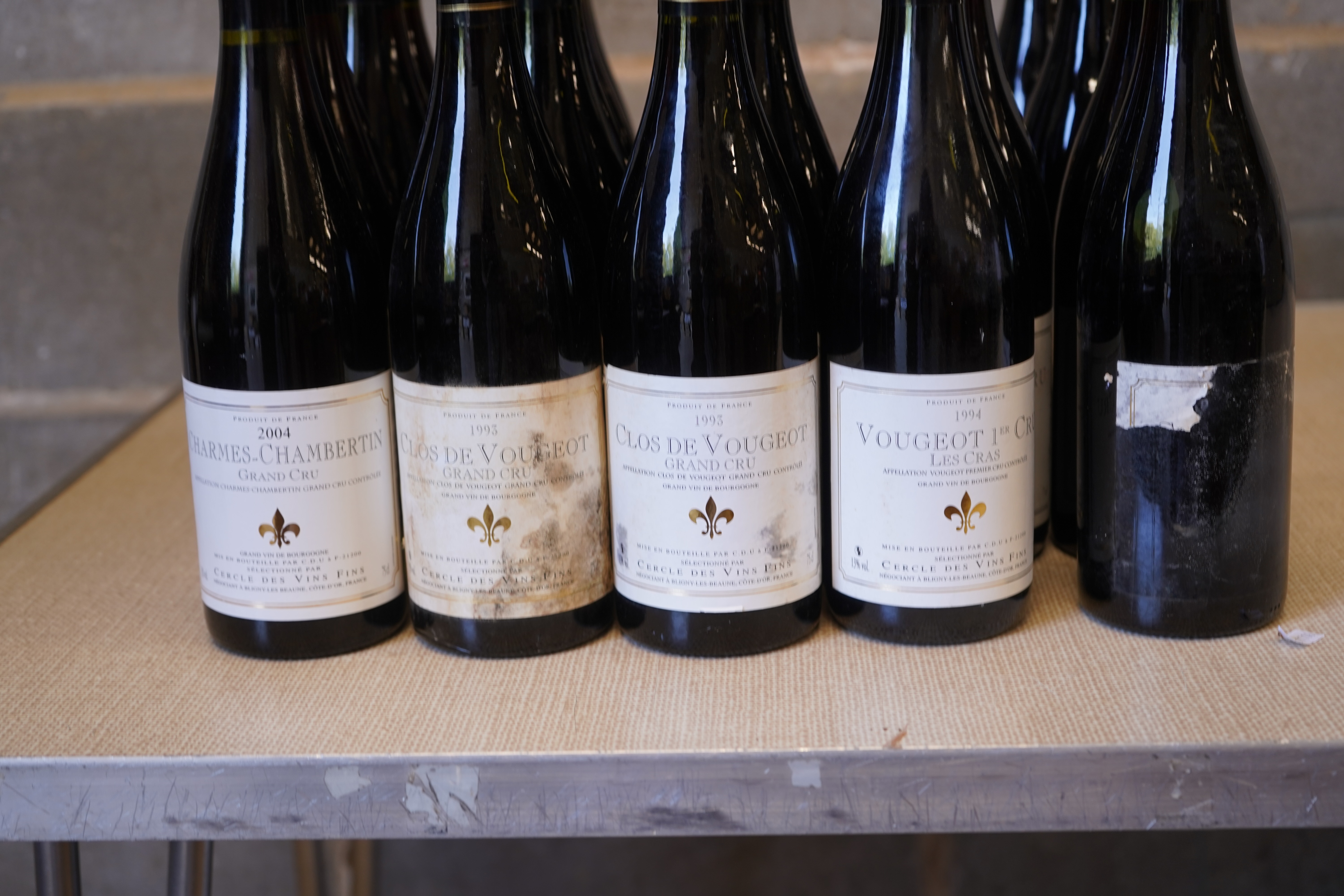 Cercle des Vins Fins: A mixed parcel of red Burgundy